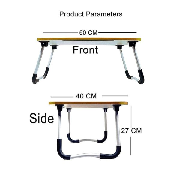 Foldable Wooden Laptop Table – Portable & Multipurpose - Image 4