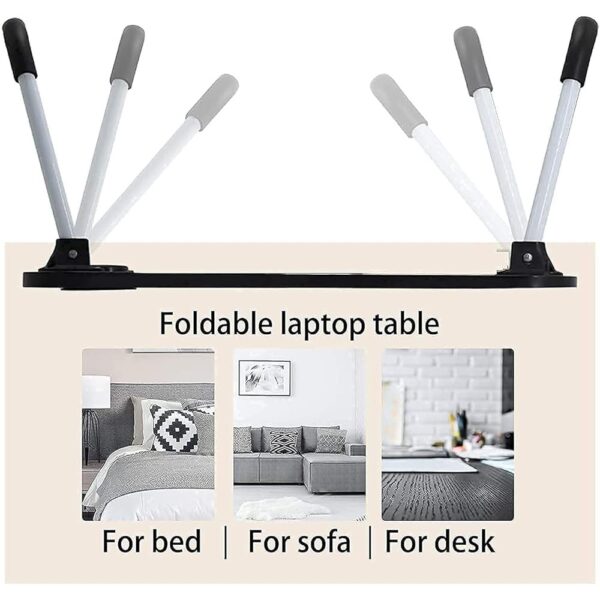 Foldable Wooden Laptop Table – Portable & Multipurpose - Image 5
