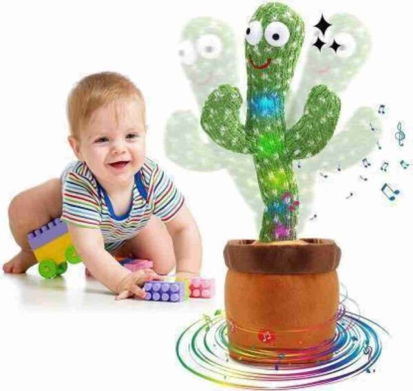 Dancing & Talking Cactus Toy – Repeats, Records & Grooves! - Image 3