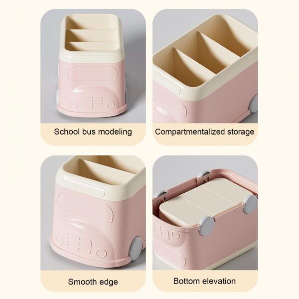 Bus-Shaped Stationery Organizer - Image 4