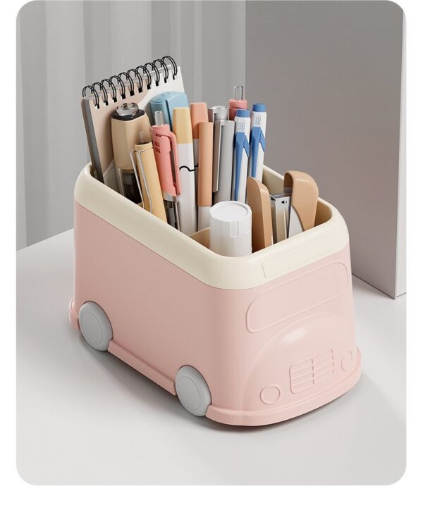 Bus-Shaped Stationery Organizer