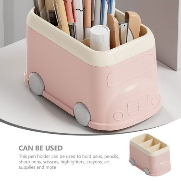 Bus-Shaped Stationery Organizer - Image 5