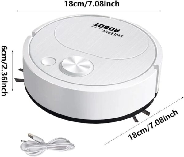 3-in-1 Smart Sweeping Robot Vacuum Cleaner – Wireless, Mopping & Sweeping - Image 5