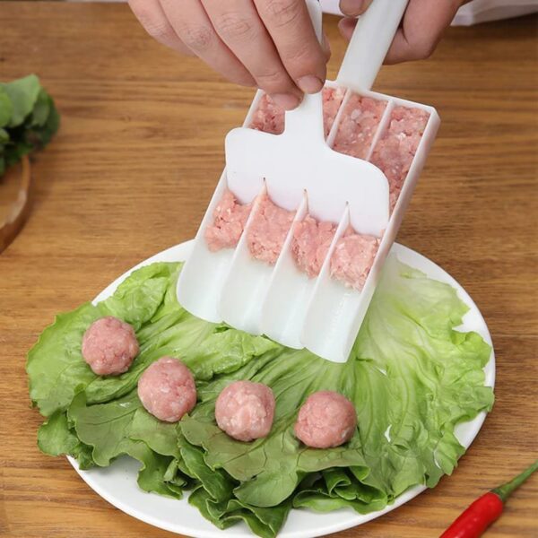 Triple Meat Ball Maker – 3-in-1 Quick Meatball Press Tool - Image 5