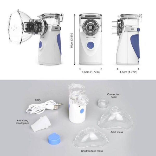 Mini Mesh Nebulizer – Portable Handheld Effective Respiratory Solution - Image 3