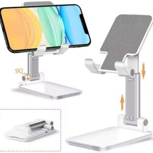 Foldable Mobile Phone Holder Stand – Universal & Adjustable