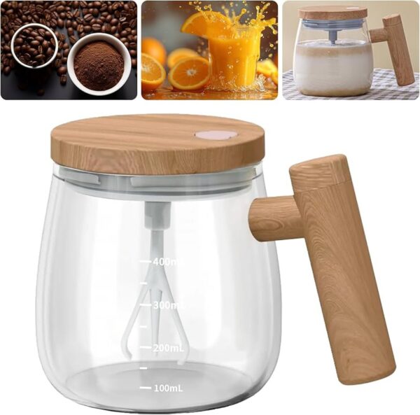 Self-Stirring Mug 400ml – Electric Auto Mixing Cup - Image 2