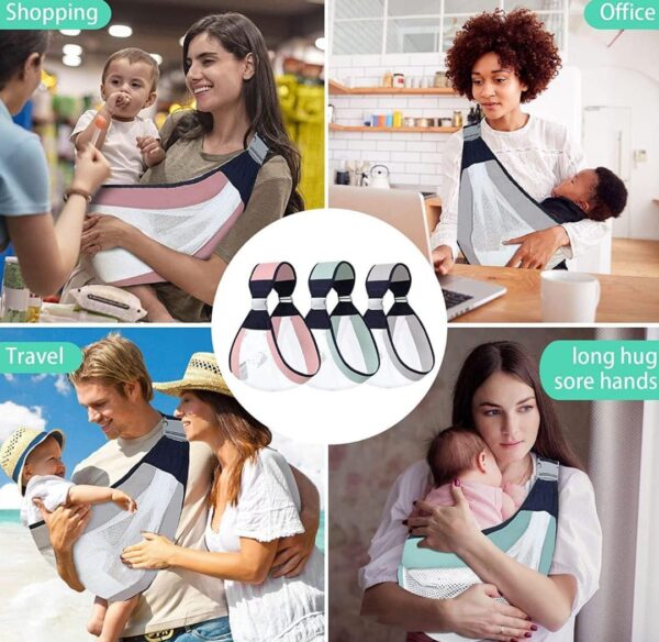 Ergonomic Newborn Baby Carrier Wrap Strap for Nursing - Image 4