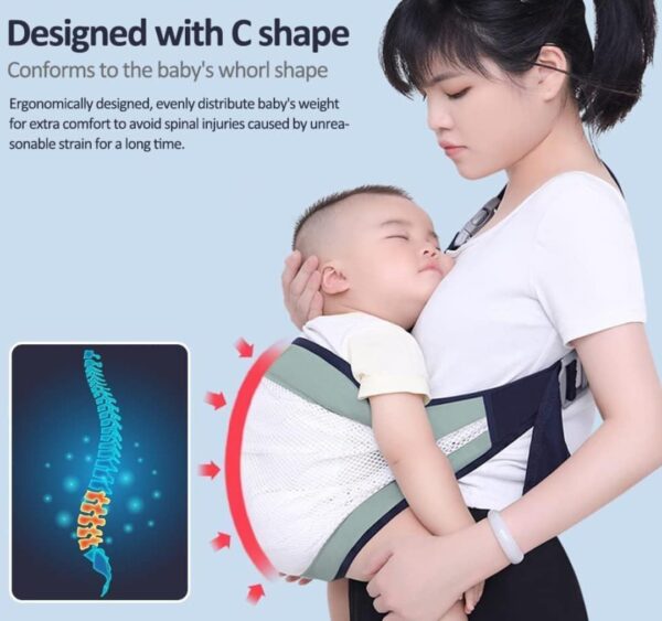 Ergonomic Newborn Baby Carrier Wrap Strap for Nursing - Image 3