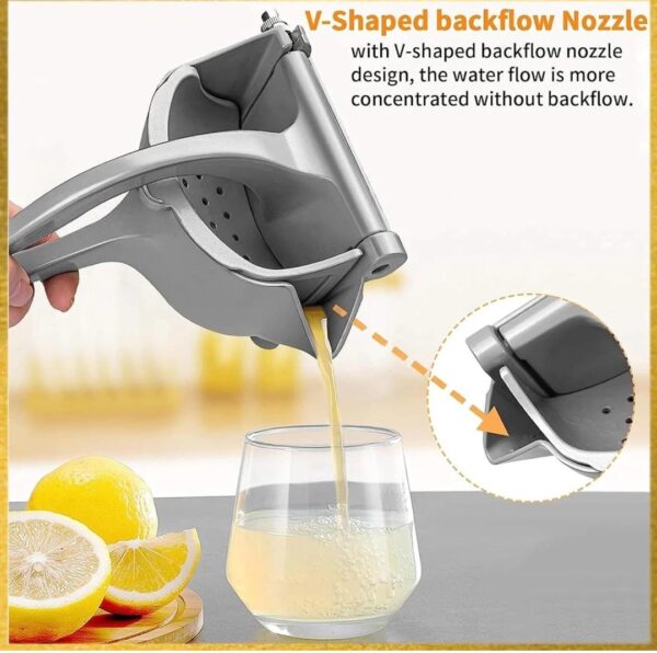 Automoness Manual Juicer – Heavy Duty Single Press Lemon Squeezer - Image 4