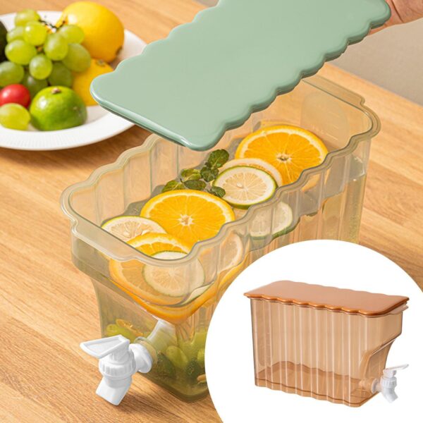 Fridge Cold Water Dispenser with Spout – 3.6L Juice & Beverage Container - Image 2
