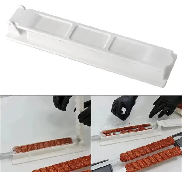 Kabab Maker for Skewers – Manual Kebab Press Mould Tool - Image 2