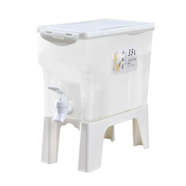 3.5L Drink & Beverage Dispenser Jar with Faucet and Stand - Image 4