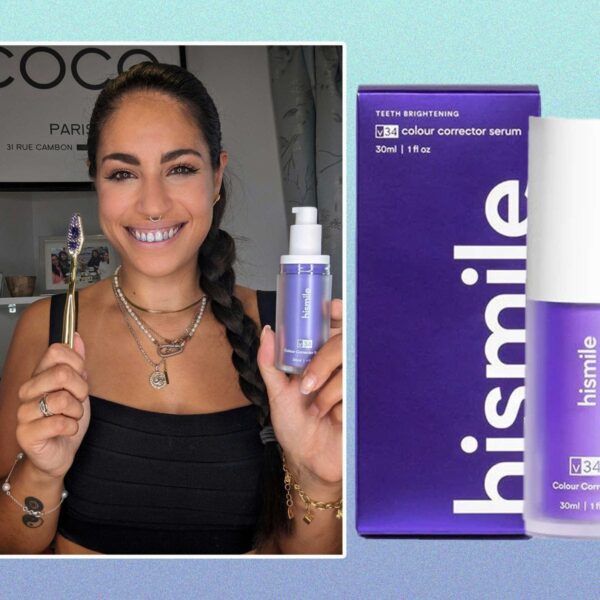 Hismile V34 Colour Corrector Serum – Purple Teeth Whitening (30ml) - Image 4