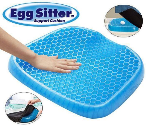 Egg Sitter Seat Cushion with Non-Slip Base