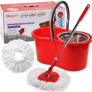 360° Spin Mop and Bucket with Wringer Set