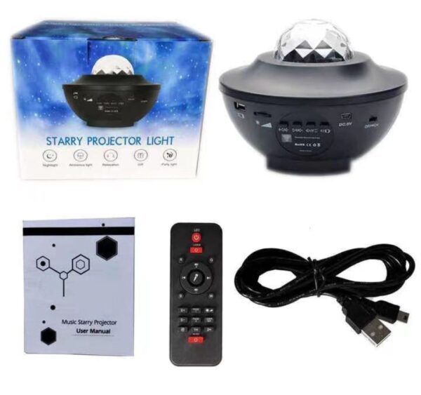 Galaxy Star Projector with Bluetooth Music & Ocean Wave Effects - Image 5