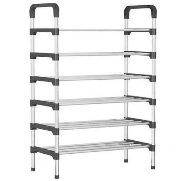 6-Layer Steel Shoe Rack Shelf Storage Organizer - Image 4