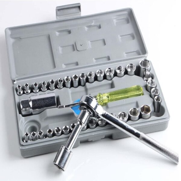Aiwa 40-Piece Toolkit – Compact & Versatile Tool Set - Image 3