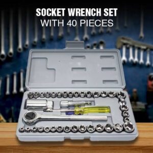 Aiwa 40-Piece Toolkit – Compact & Versatile Tool Set