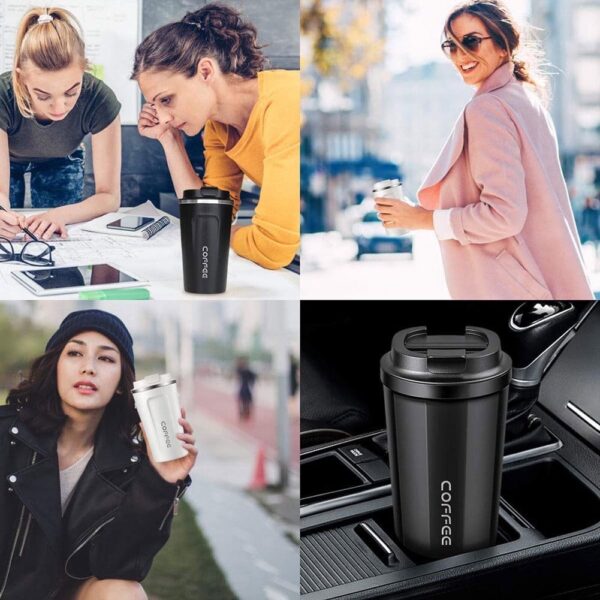 Smart Thermal Coffee Mug with LED Temperature Display - Image 5