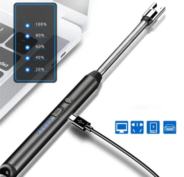 Electric Lighter USB Rechargeable 360° Flexible Lighter - Image 3