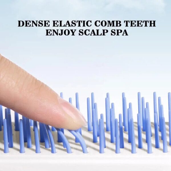 Easy Clean Retractable Bristles, Self Cleaning Hair Brush - Image 2