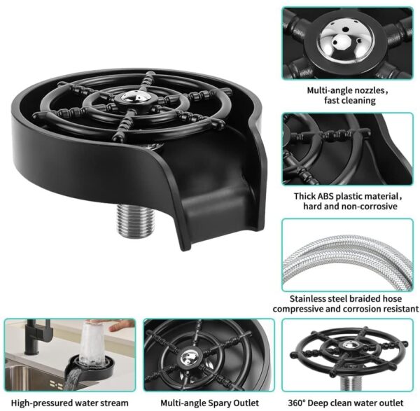 Automatic Sink Cup Washer (With Box Packing) - Image 4