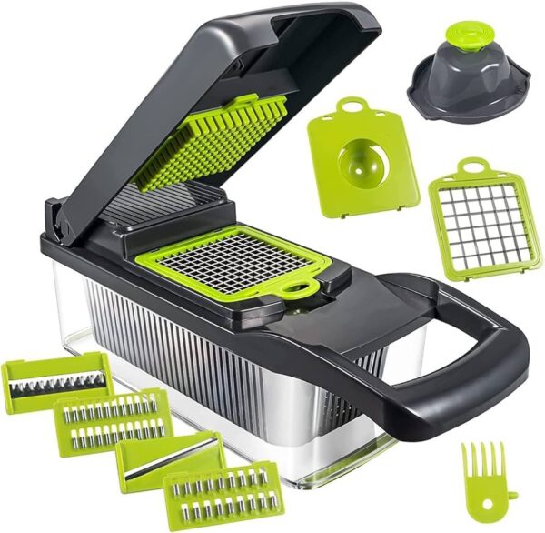 Nicer Dicer Plus 14-in-1 Vegetable Cutter & Fruit Slicer - Image 3
