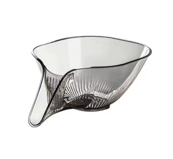 Multipurpose Drainage Vegetable/Fruits Acrylic Kitchen Basket - Image 4